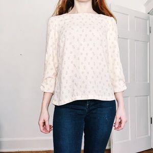 Super cute owl print top